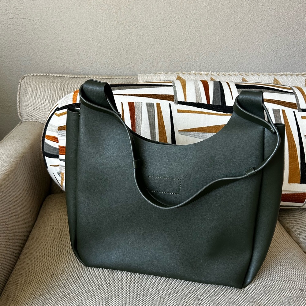 Neiman Marcus vegan Green Women's Tote Bag